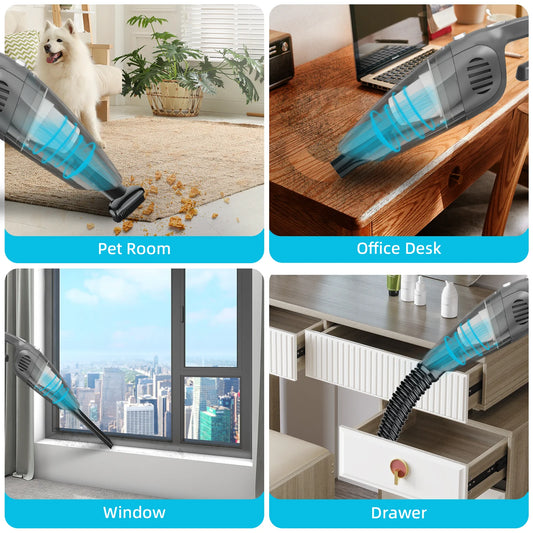 Cordless Portable Car Vacuum Cleaner